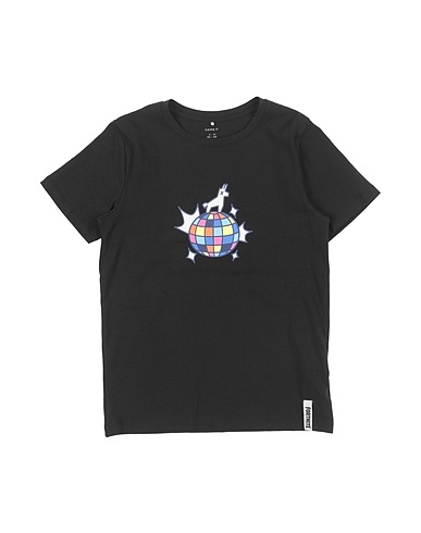 NAME IT® T-shirt Black 95% Cotton, 5% Elastane
