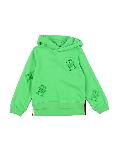 TOMMY HILFIGER Hoodie Grün 70% Baumwolle, 30% Polyester