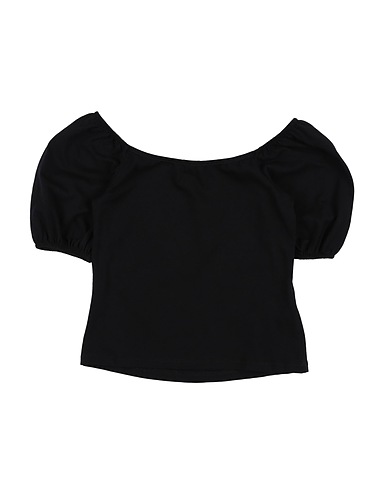 J'AIME’ T-shirt Nero 100% Poliestere, Elastan
