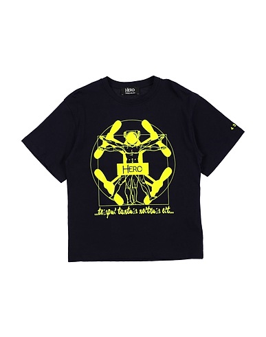 HEROS T-shirt Midnight blue 100% Cotton