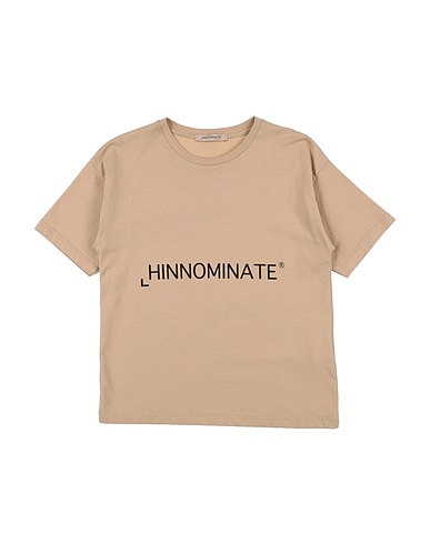 HINNOMINATE T-Shirt Beige 100% Baumwolle