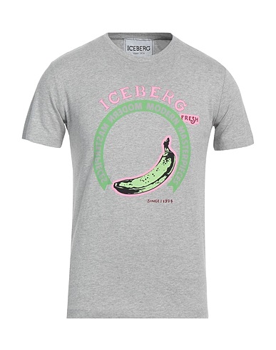 ICEBERG T-shirt Grigio 100% Cotone