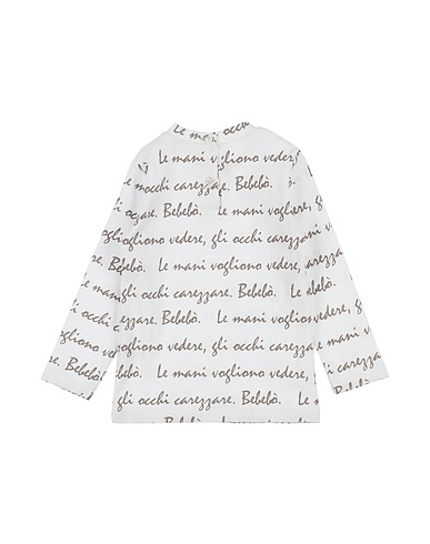 BEBEBO' T-shirt White 100% Cotton