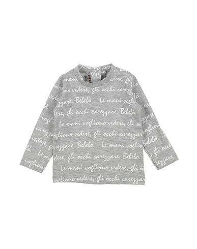 BEBEBO' T-Shirt Grau 100% Baumwolle