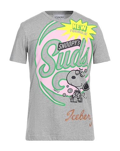 ICEBERG T-shirt Grey 100% Cotton