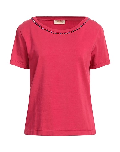 MARANI JEANS Basic T-shirt Garnet 95% Cotton, 5% Elastane