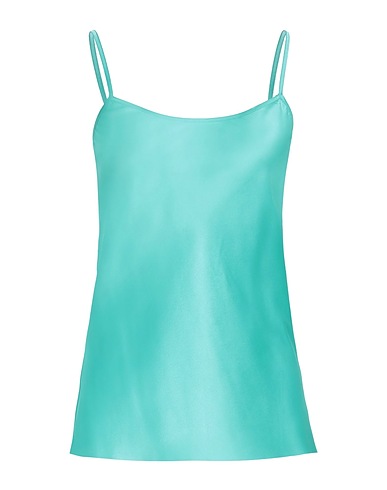 JUCCA Camisole 365 Turchese 94% Seta, 6% Elastan