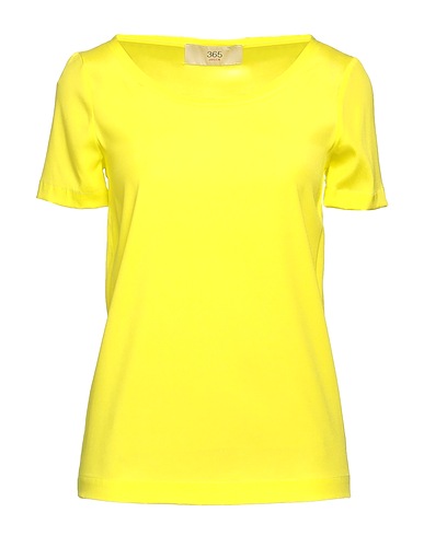 JUCCA Top Yellow 94% Silk, 6% Elastane