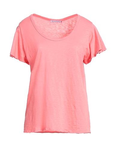 MICHAEL STARS Basic T-Shirt Salmon pink 100% Supima®