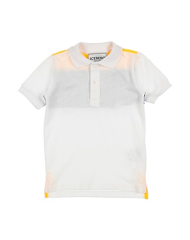 ICEBERG Μπλουζάκι Polo Λευκό 100% Βαμβάκι