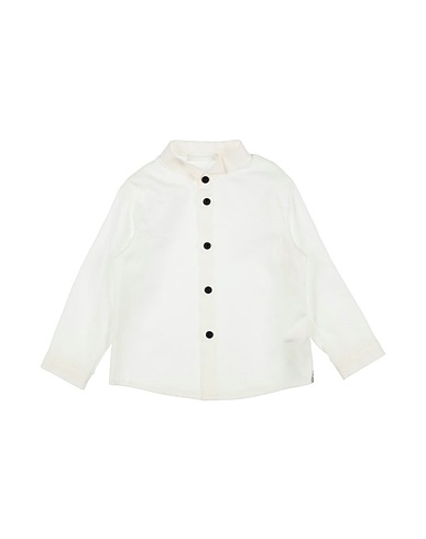 TAGLIATORE Solid color shirt White 100% Cotton