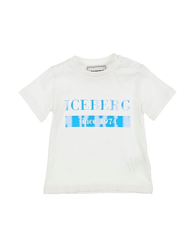 ICEBERG T-shirt Bianco 100% Cotone