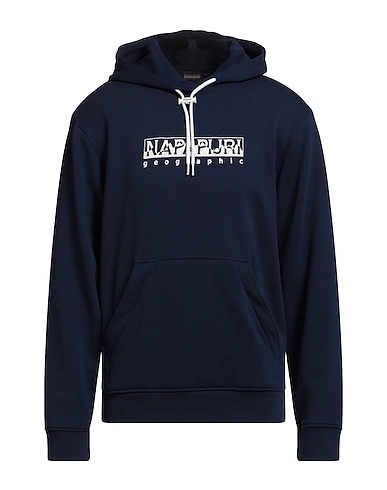 NAPAPIJRI Felpa Blu navy 100% Cotone, Elastan