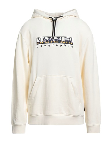NAPAPIJRI Felpa Avorio 100% Cotone, Elastan