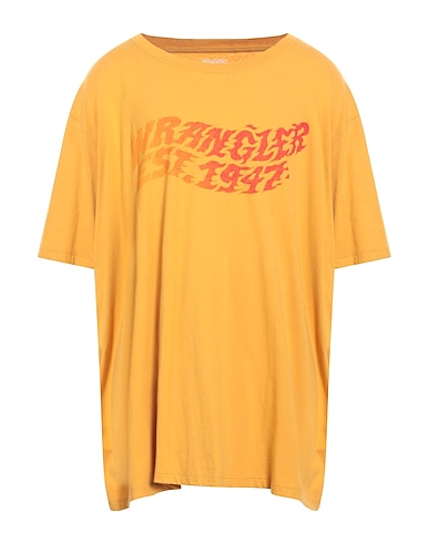 WRANGLER T-Shirt Senf 100% Baumwolle