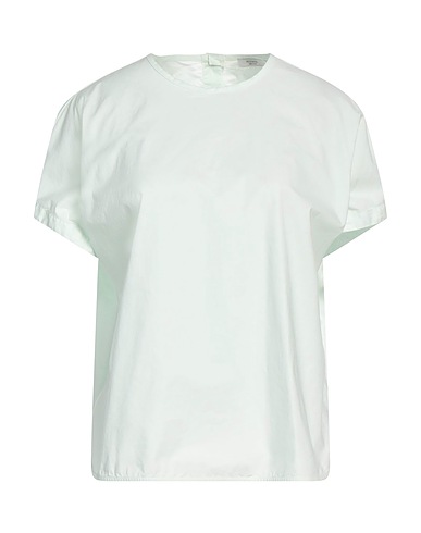 PESERICO Top Light green 94% Cotton, 6% Elastane
