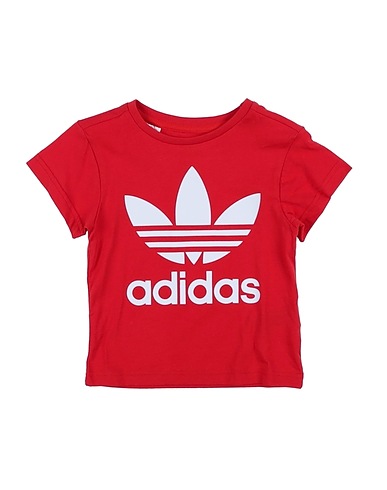 ADIDAS ORIGINALS T-shirt Adicolor Trefoil T-Shirt
 Red 100% Cotton, Elastane