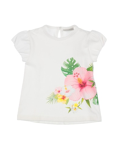 ELE-BABY T-shirt Bianco 95% Cotone, 5% Elastan