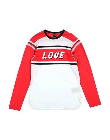 SCOTCH R'BELLE T-shirt Red 55% Cotton, 32% Polyester, 13% Viscose