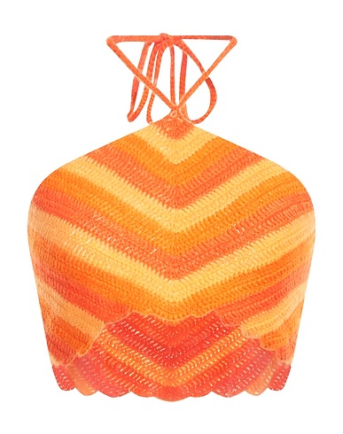 NA-KD Crop top Orange 100% Acrylic
