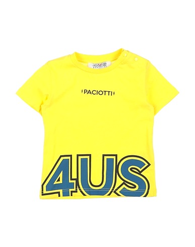 PACIOTTI 4US Camiseta Amarillo 100% Algodón