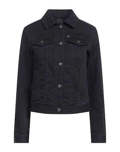 ARMANI EXCHANGE Giubbotto jeans Blu notte 92% Cotone, 5% Elastomultiestere, 3% Elastan
