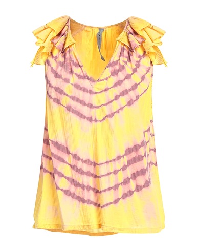 RAQUEL ALLEGRA Top Yellow 100% Cotton