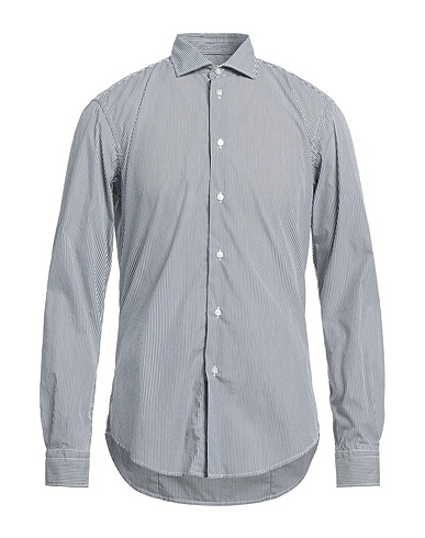 BRIAN DALES Striped shirt Black 100% Cotton