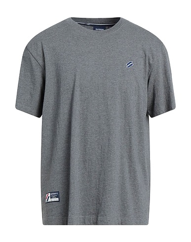 SUPERDRY T-shirt Grey 100% Cotton