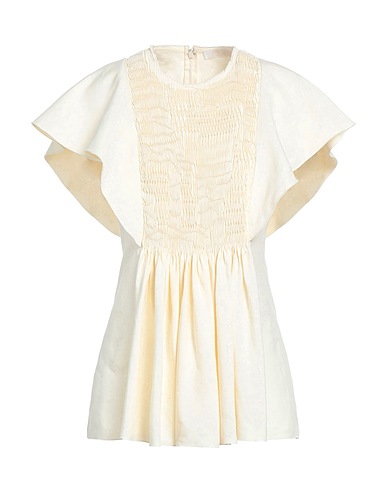 CHLOÉ Top Beige 59% Linen, 41% Silk
