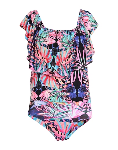 DESIGUAL TOPS & TEES Pink 86% Viscose, 12% Polyester, 2% Elastane