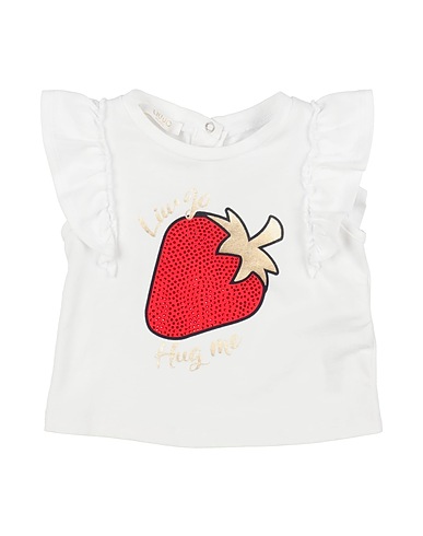LIU •JO T-shirt White 95% Cotton, 5% Elastane