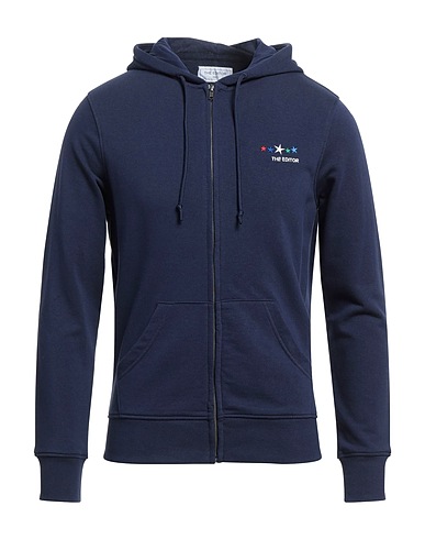 THE EDITOR Felpa Blu navy 80% Cotone, 20% Poliestere