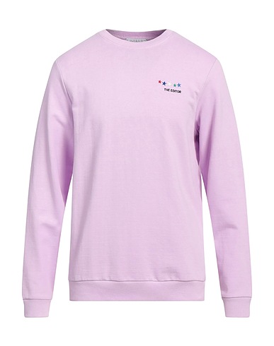 THE EDITOR Sweatshirt Lilac 80% Cotton, 20% Polyester