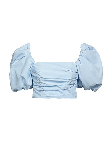 AMANDA UPRICHARD Top Light blue 100% Polyester