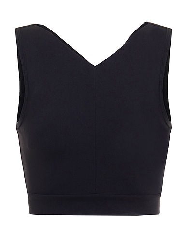 LIVE THE PROCESS Crop top Black 90% Supplex®, 10% Lycra®
