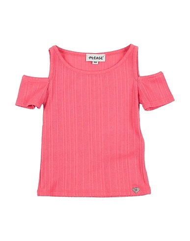 PLEASE T-shirt Corallo 95% Viscosa, 5% Elastan