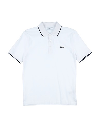 BOSS Polo shirt White 100% Cotton