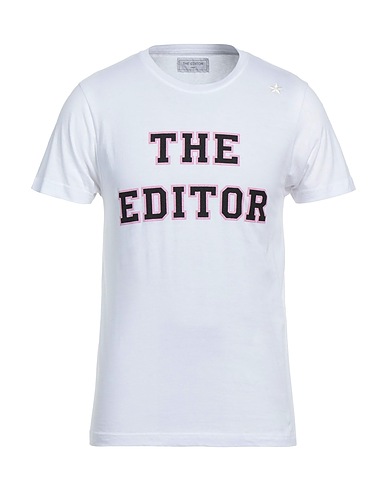 THE EDITOR T-shirt White 100% Cotton