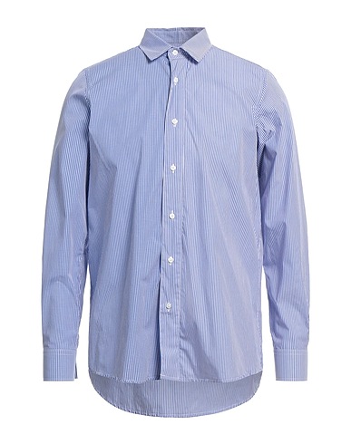 FAMILY FIRST  Milano Striped shirt Blue 100% Cotton