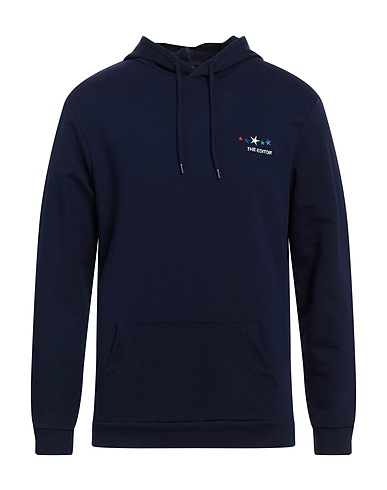 THE EDITOR Felpa Blu navy 80% Cotone, 20% Poliestere