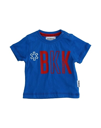 BIKKEMBERGS T-shirt Blue 100% Cotton