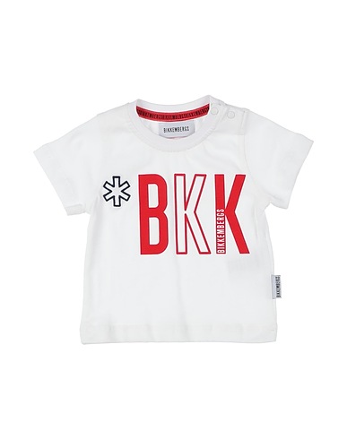 BIKKEMBERGS T-shirt White 100% Cotton