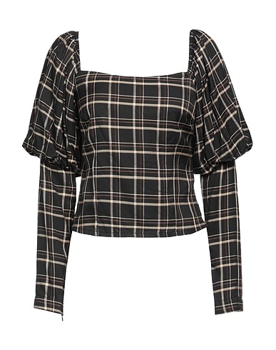 THE ANDAMANE Top Black 51% Viscose, 49% Acetate