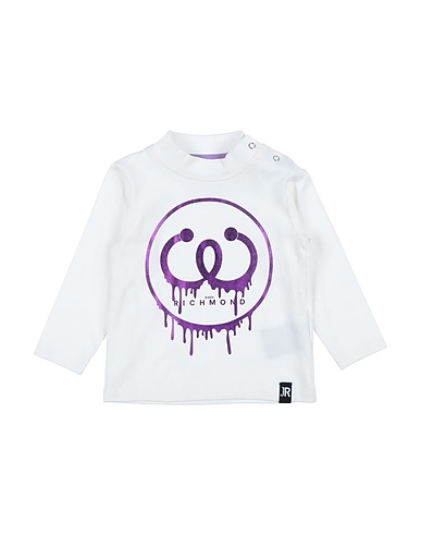 JOHN RICHMOND T-shirt Off white 95% Cotton, 5% Elastane