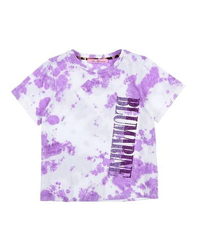 MISS BLUMARINE T-shirt Malva 100% Cotone