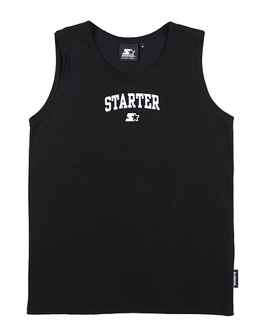 STARTER T-shirt Μαύρο 100% Βαμβάκι