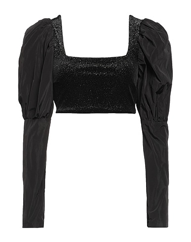 THE ANDAMANE Top Black 95% Polyester, 5% Elastane