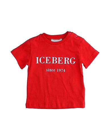 ICEBERG T-shirt Tomato red 100% Cotton