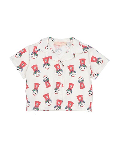 WEEKEND HOUSE KIDS Shirts Ivory 100% Organic cotton